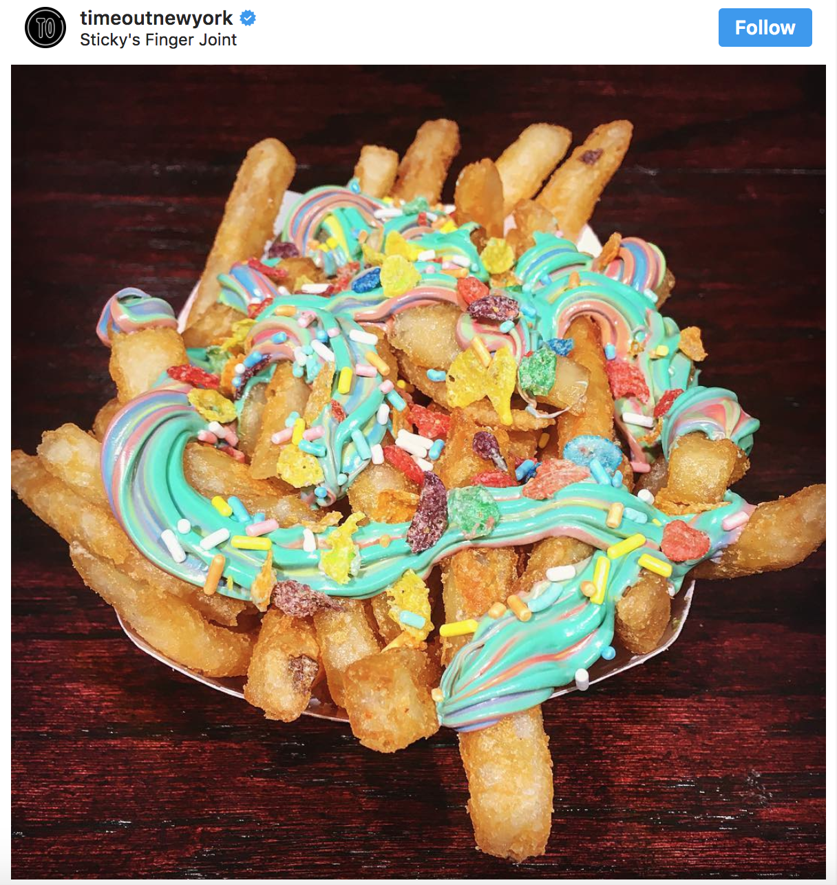 social media food holiday