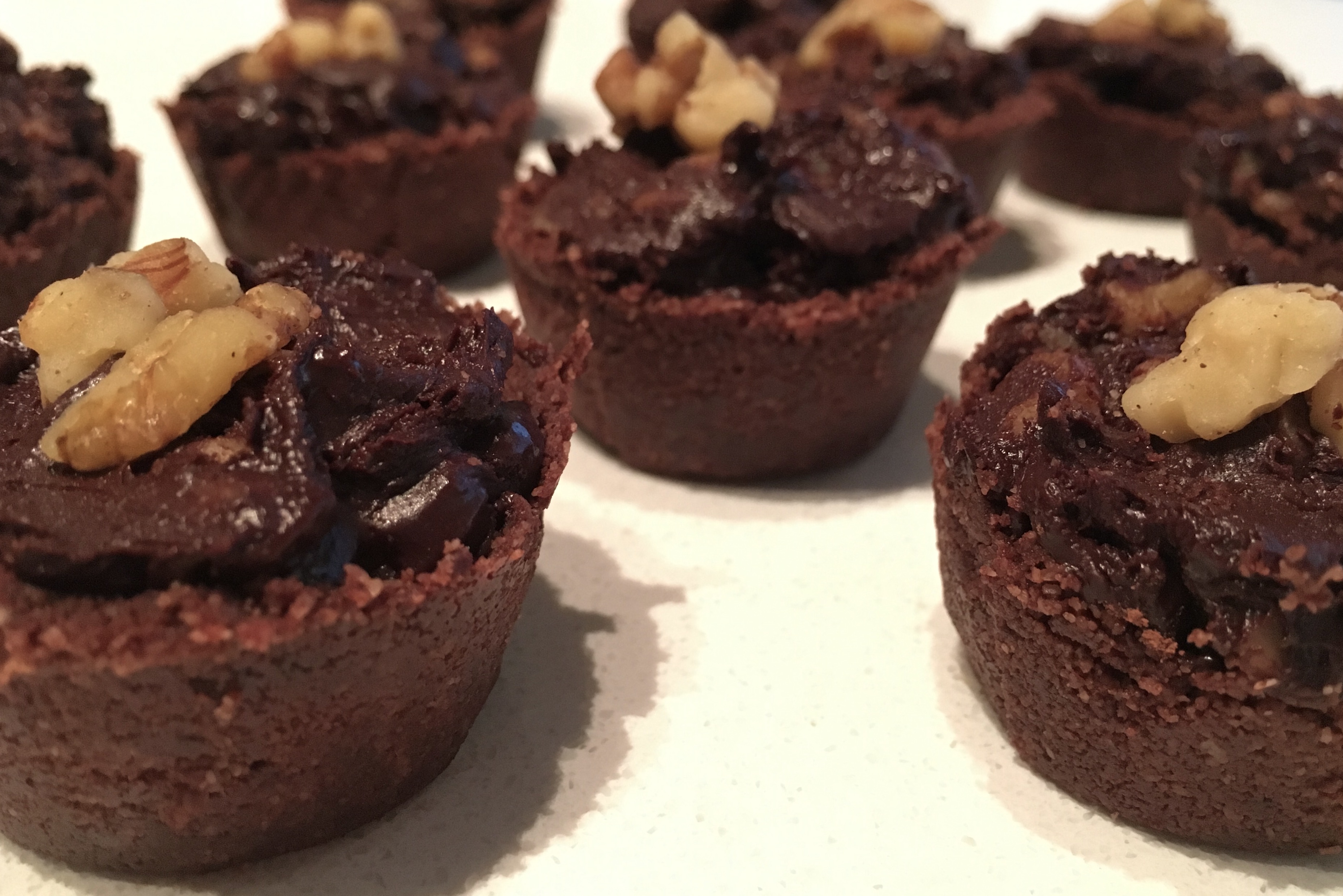 Healthy Chocolate Tartlets