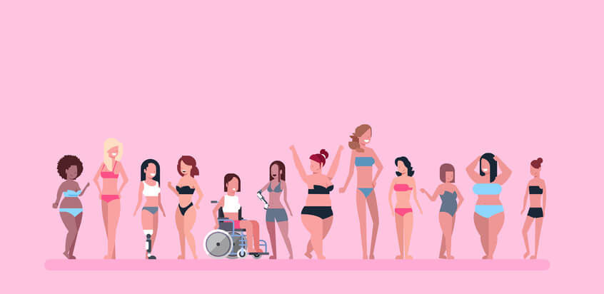 womens body diversity